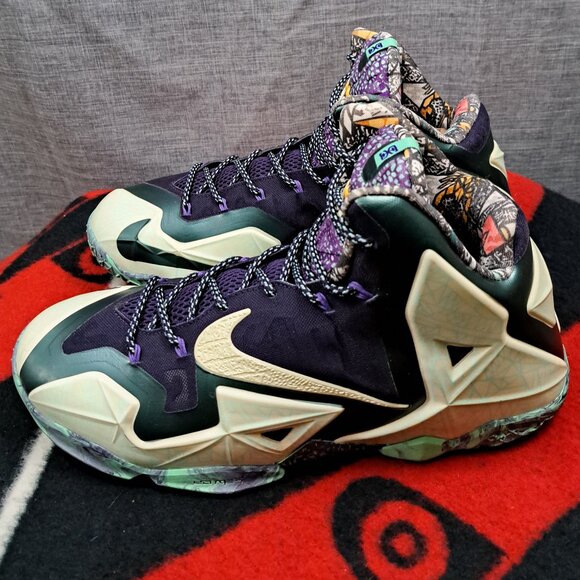 %Size 10 Nike LeBron 11 All Star Gator King 2014 Men Sneakers  A 10 main image 12